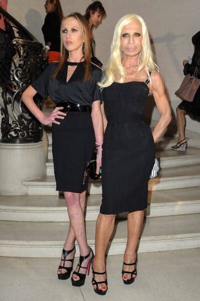 versace sister dress|donatella Versace and daughter.